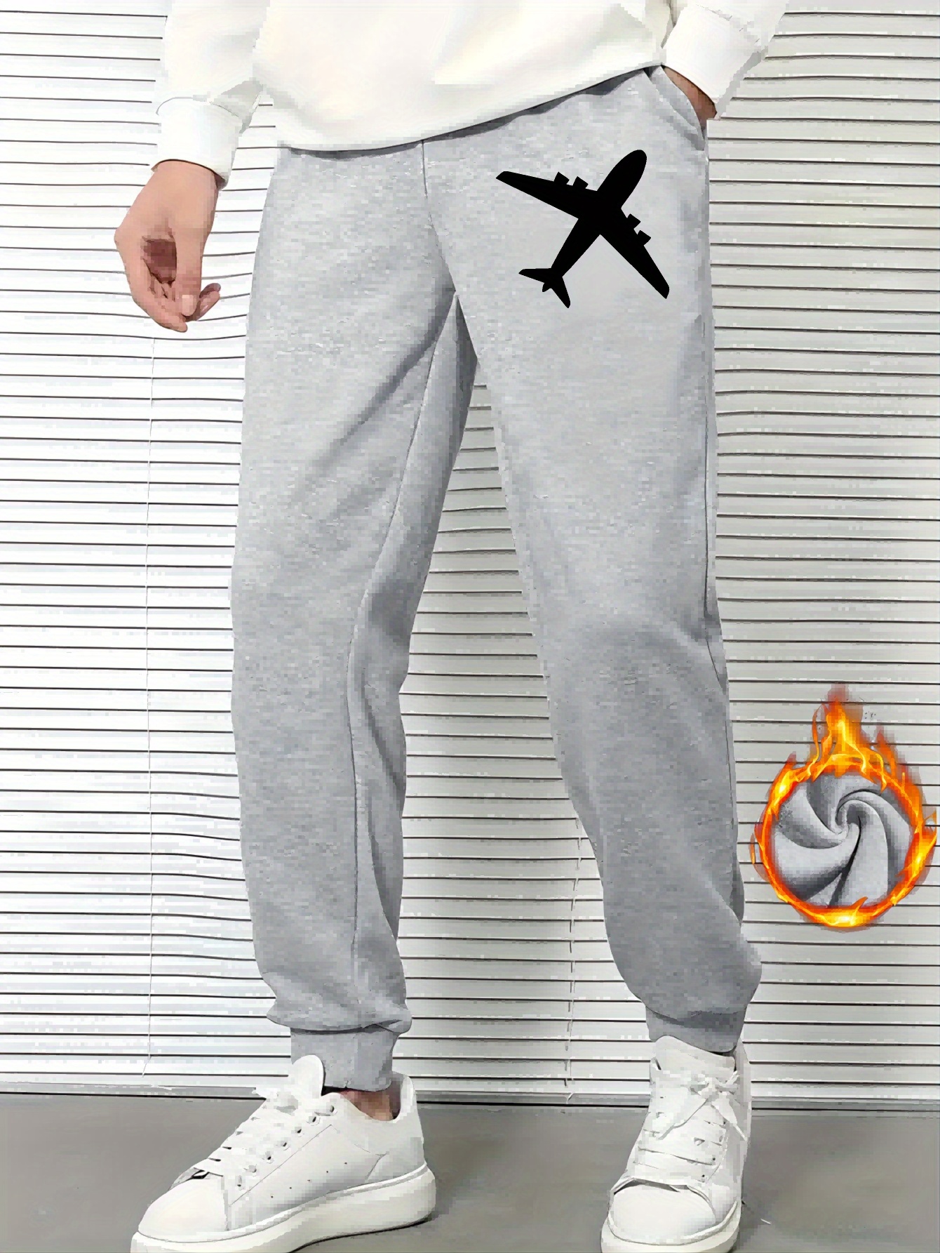 Herren Freizeithose Leinen-Baumwolle - Bequeme Sommerhose Mit Kordelzug