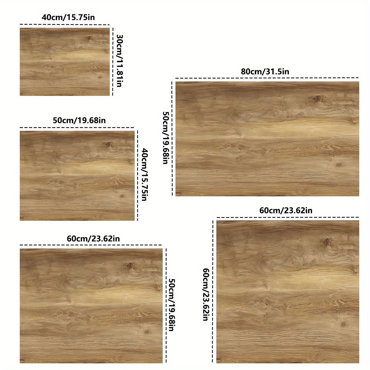 E-shop Küchenabtropfgestell mit Holzmaserungsmuster, Küchenmatte, Arbeitsplattenmatte, Absorbierendes Tischunterlage, Waschbeckenuntersetzer,