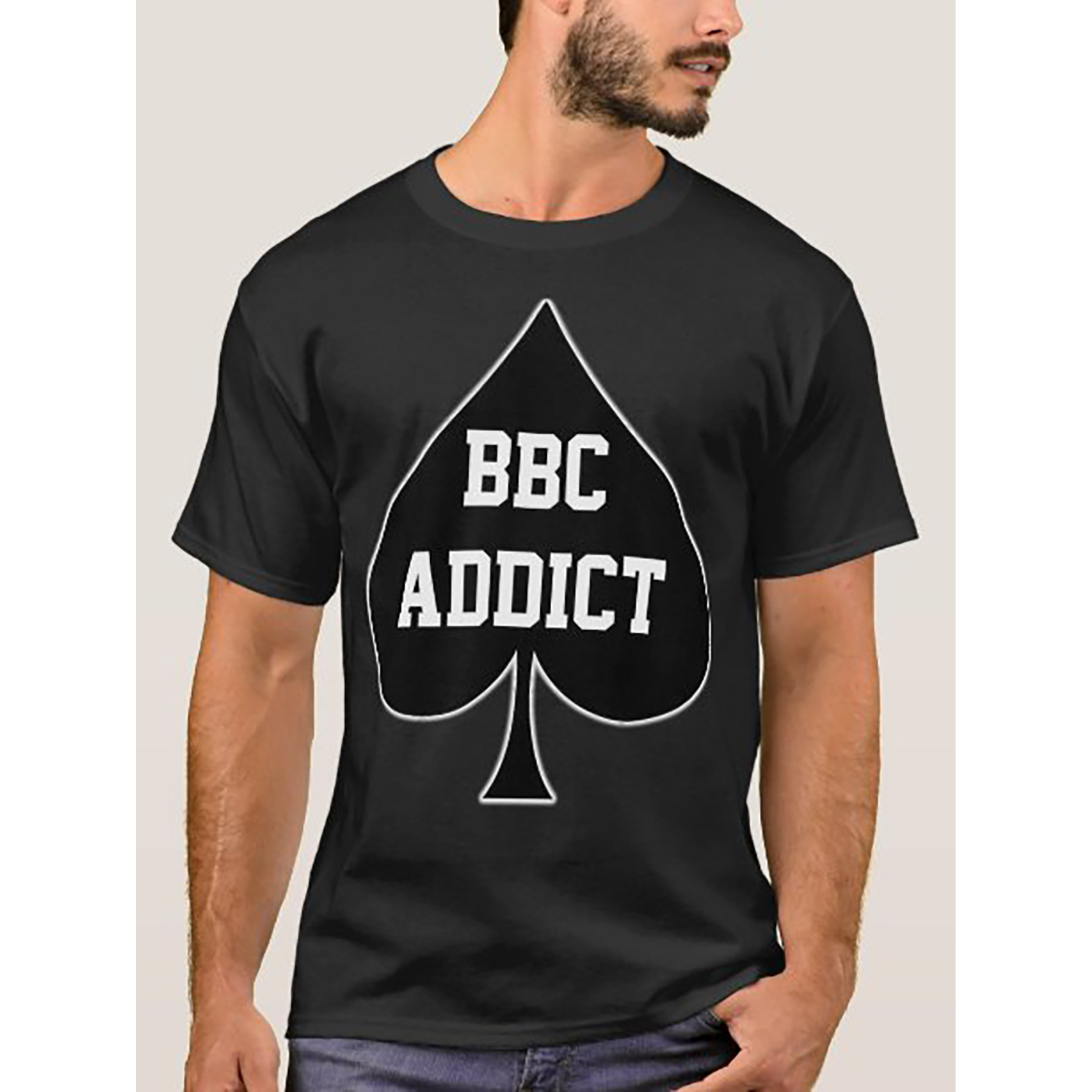 

Bbc T-shirt Mens Unisex Funny Cotton Short-sleeve T-shirt