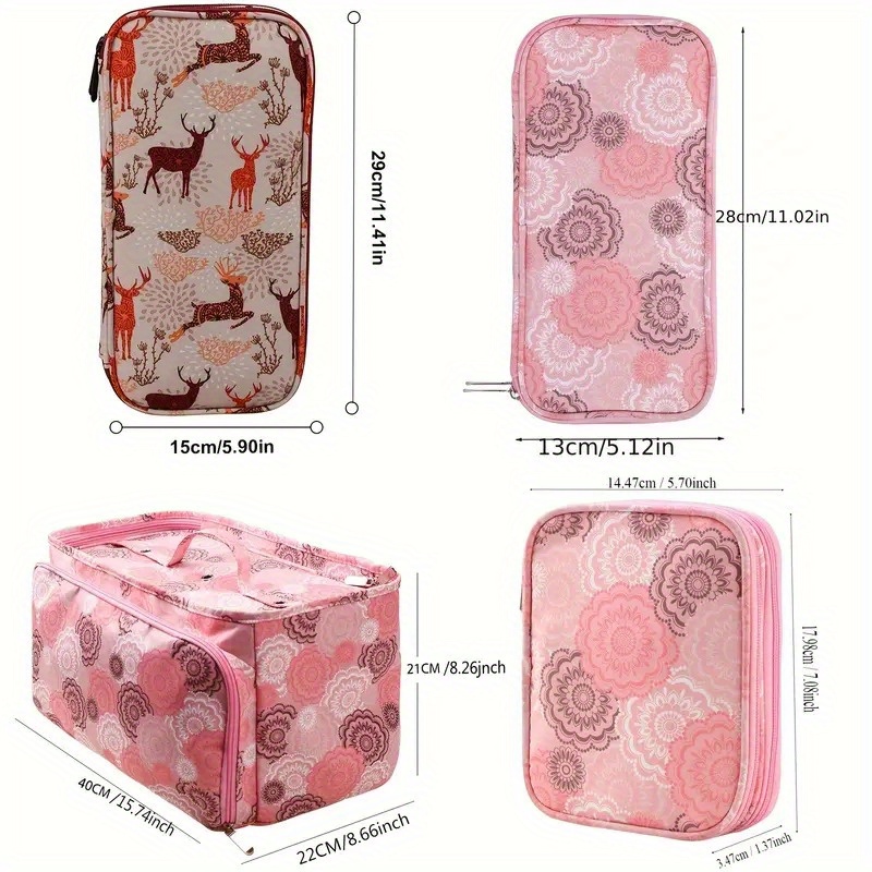 yarn organizer knitting crochet supplies portable craft Temu