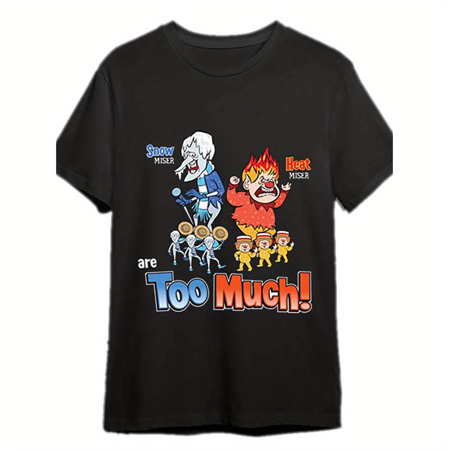 

Brothers Too Much! T-shirt 337058 Funny Men's Short Sleeve Graphic T-shirt Collection Black Pr