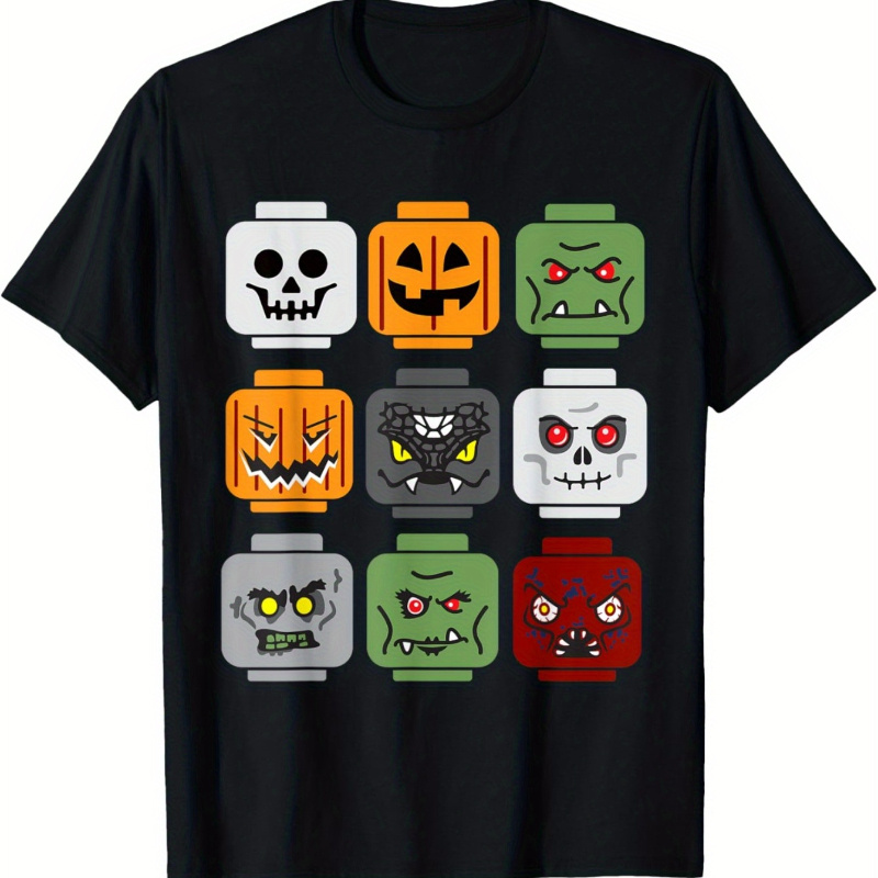

Drop Shoulder T-shirt 1 Building Pumpkin T-shirt