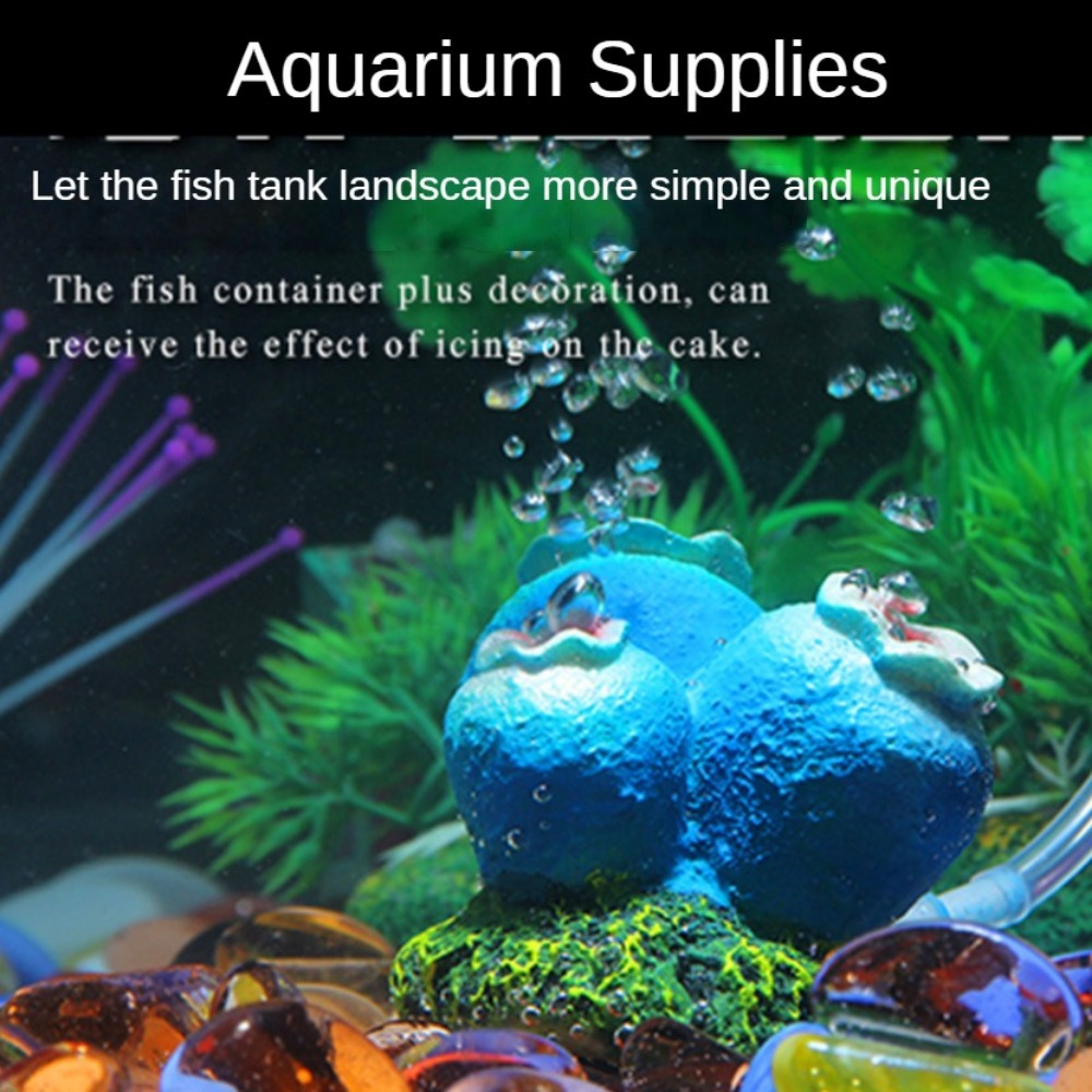 

1pc Abs Coral Bubble Stone Aquarium Decoration For Fish Tank Landscape - Unique Aquarium Supplies For Fish Tank Decoration Crafts