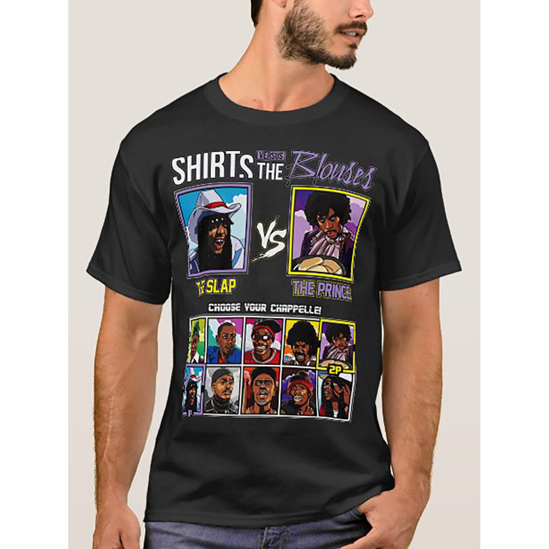 

Shirts Vs Blouses Pillow Mens Unisex Funny Cotton Short-sleeve T-shirt