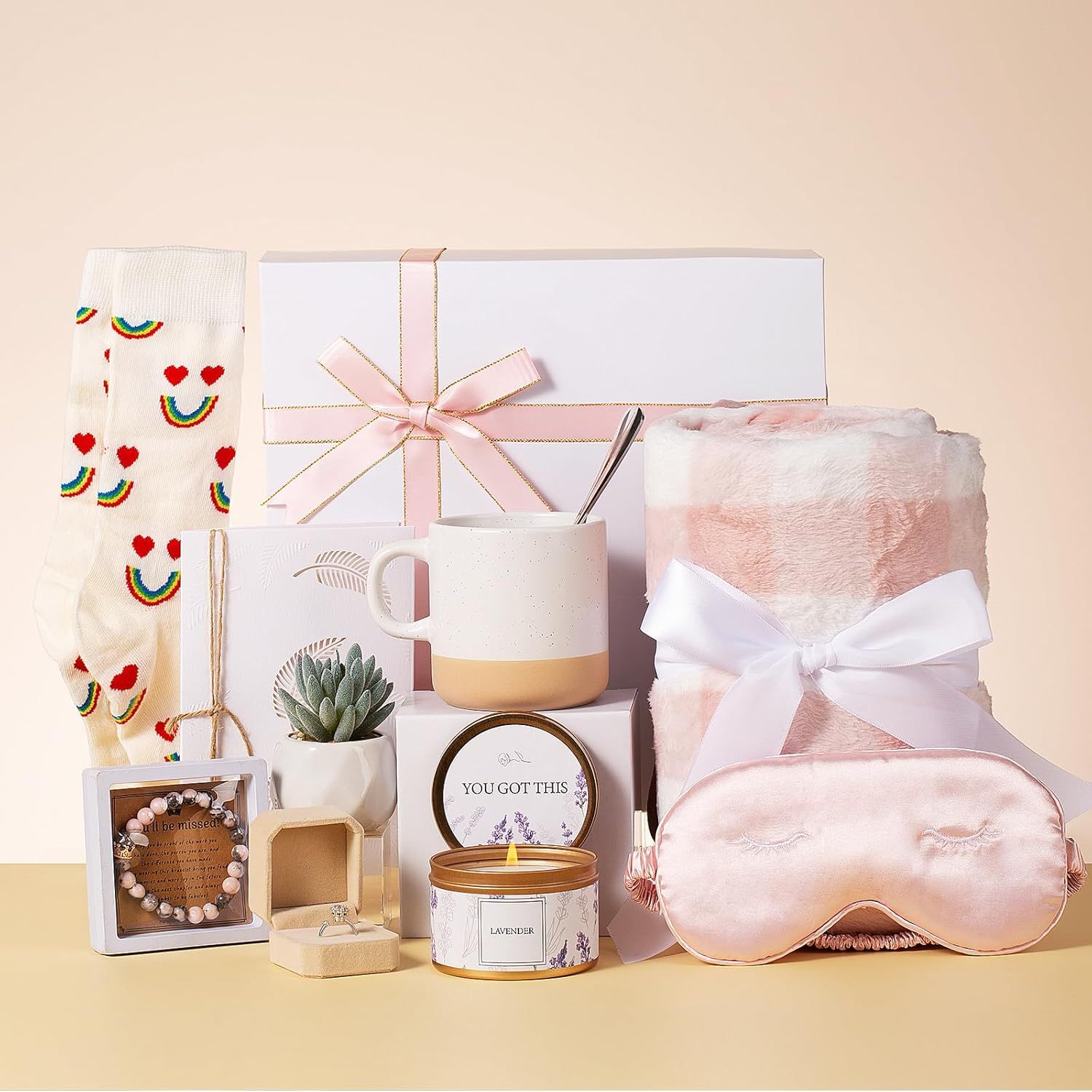 

Ensemble cadeau pour femme, cadeau d'anniversaire pour femme, cadeau pour femme 8 pièces, cadeau de Saint-Valentin, cadeau de Saint-Valentin pour petite amie