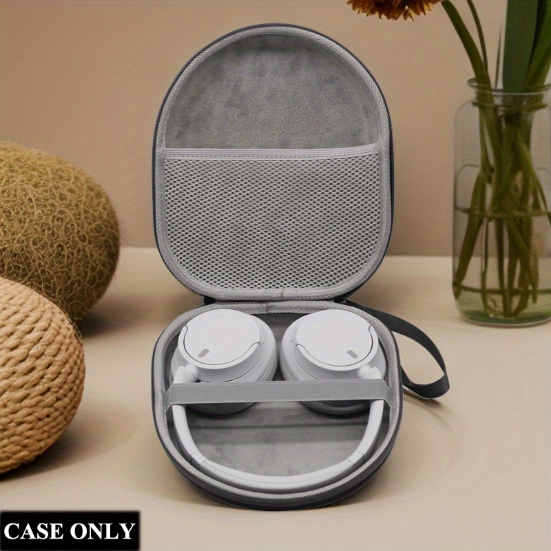 

Eva Travel Case For , Wh-ch520, Wh-ch710n, Wh-ch510 Noise-canceling Wireless Headphones: Fits Charger And Usb Cable (case Only)