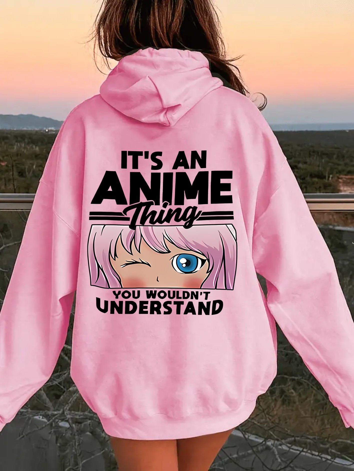 anime hoodies for women sold on Temu United States