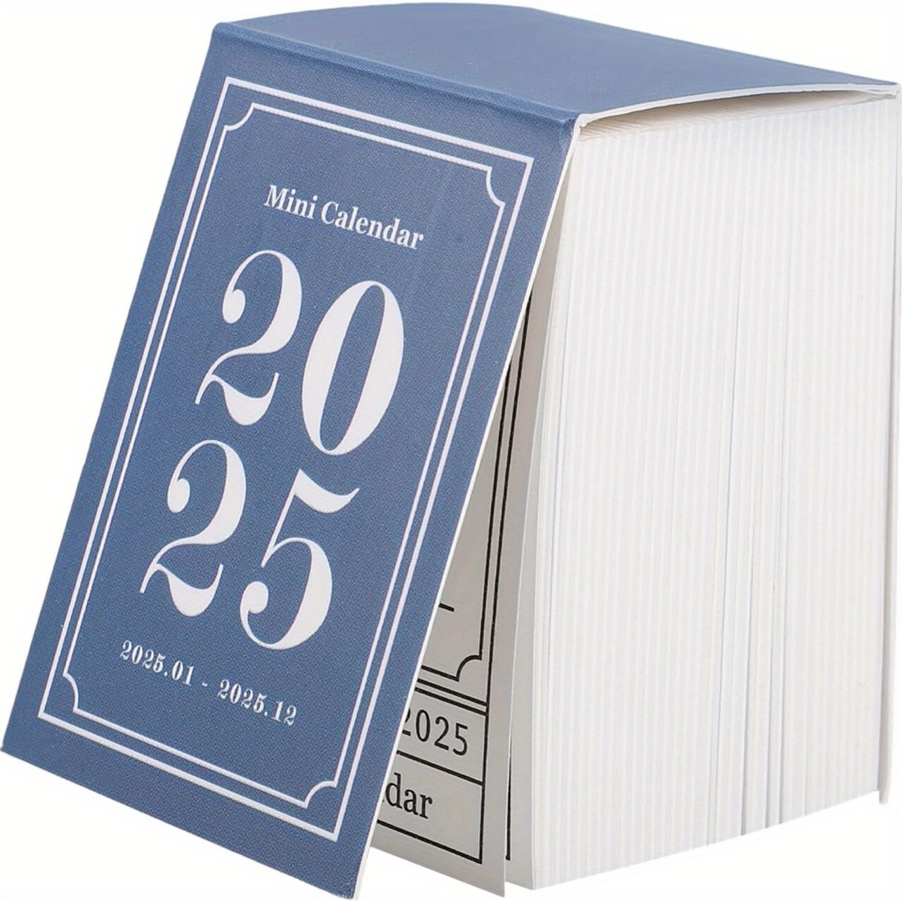 Miniature Desk Calendar 2025 Tear Daily Calendar Memo Pad Temu