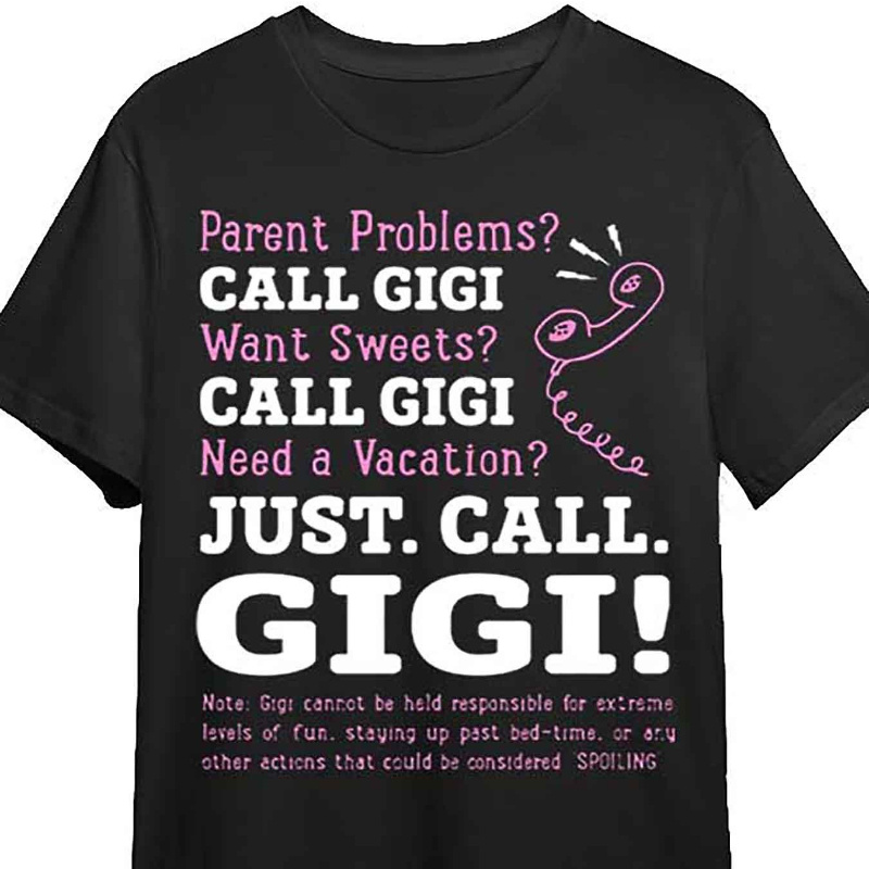 

Gigi T Shirt 251970 Funny Men’s Short Sleeve Graphic T-shirt Collection Black Cc