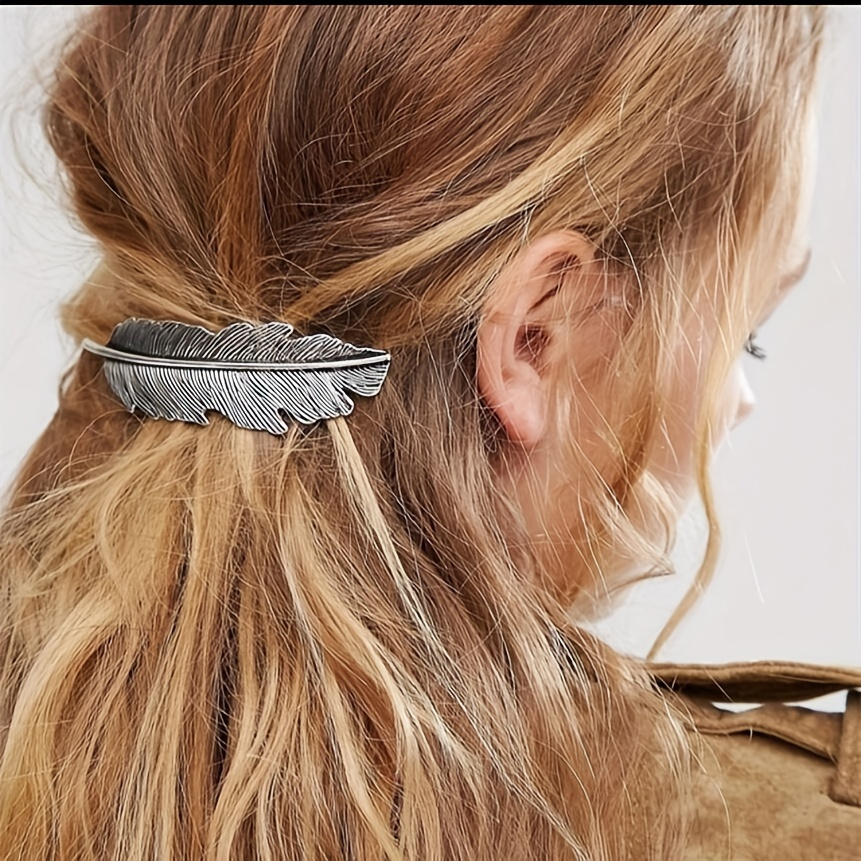 

Vintage Leaf Clip For Women - Elegant Retro Simulation Jewelry Hair Accessories With Intricate And Construction - Updo's, Weddings, And Formal Events