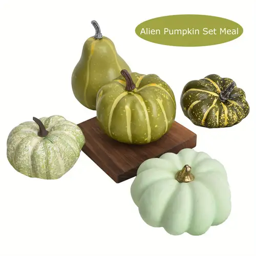 artificial pumpkins halloween decorations simulation foam pumpkins for halloween home decorations
