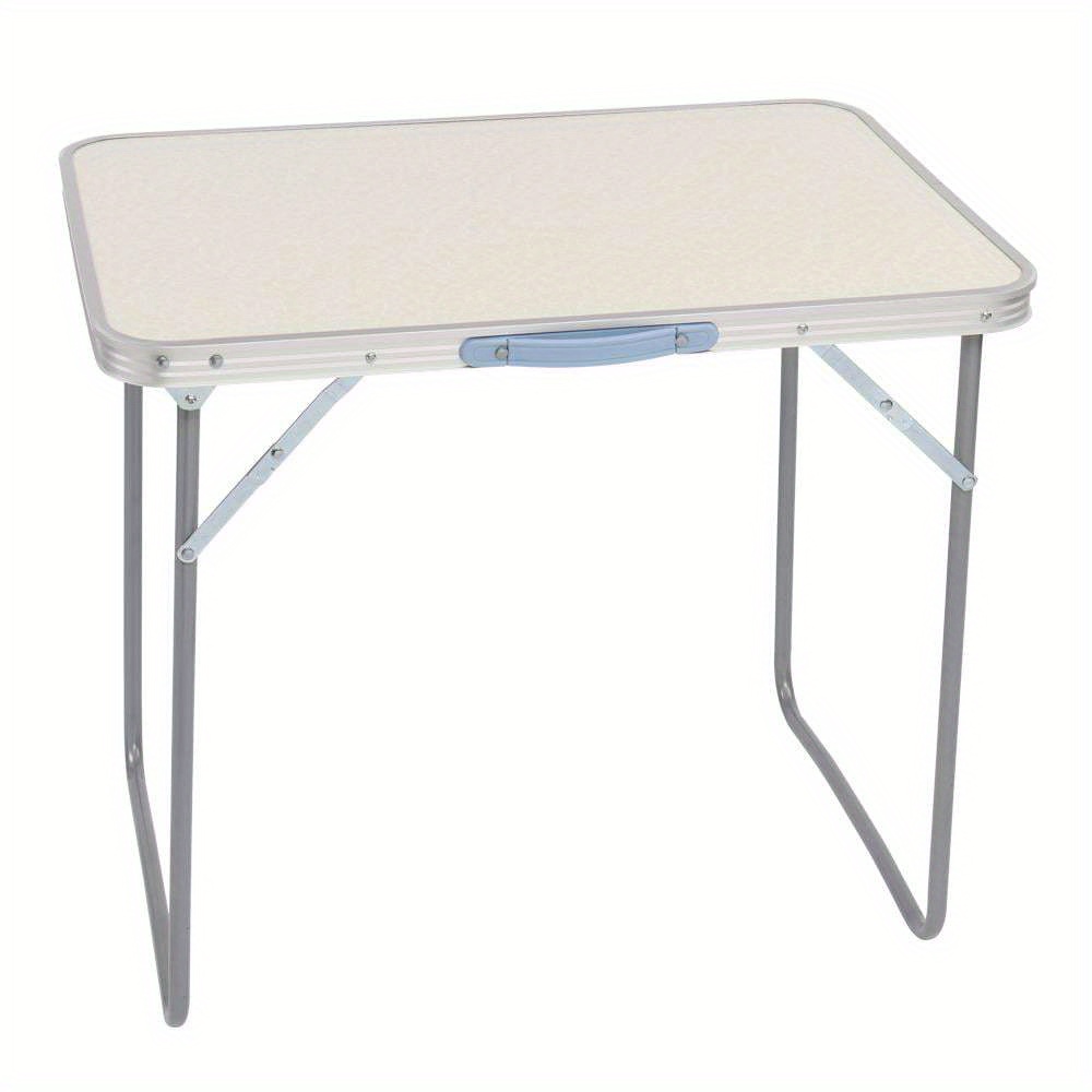 

2.3ft Folding Table, Fold-in-half Portable Plastic Picnic Party Dining Camp Table