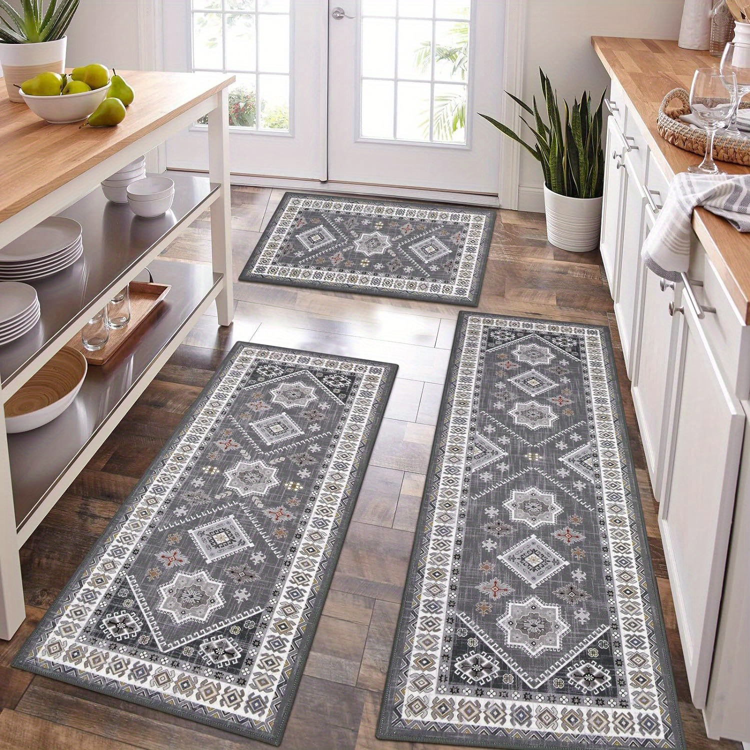 kitchen rugs sold on Temu United States