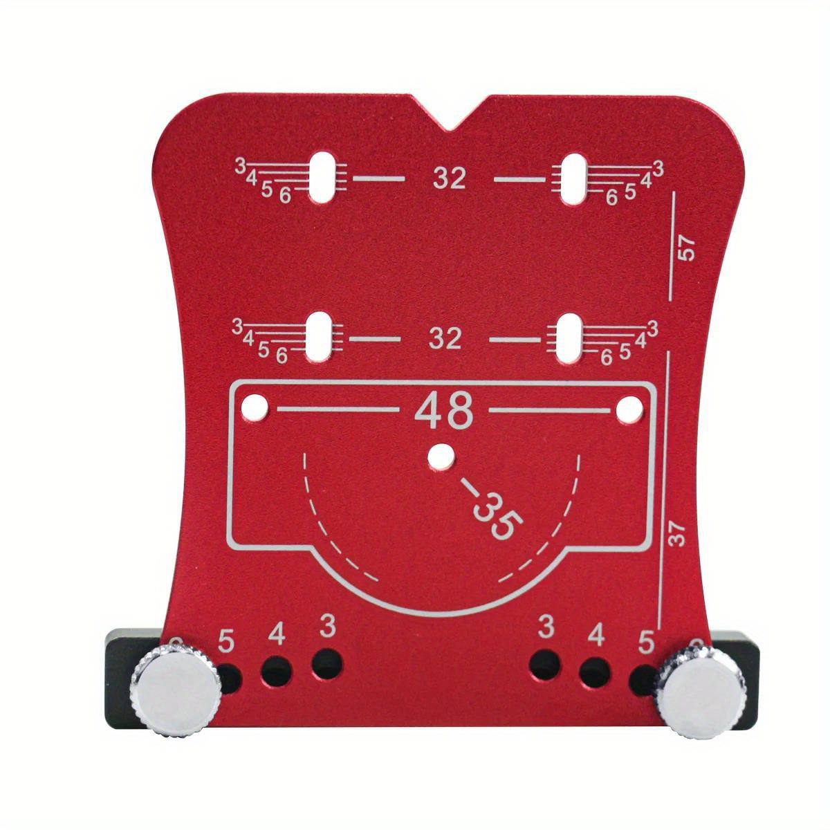 Woodworking Hinge Hole Opener Punch Tool, Punch Locator And Limiting Frame, Quick And Precise Drilling And Mounting Of Hinges