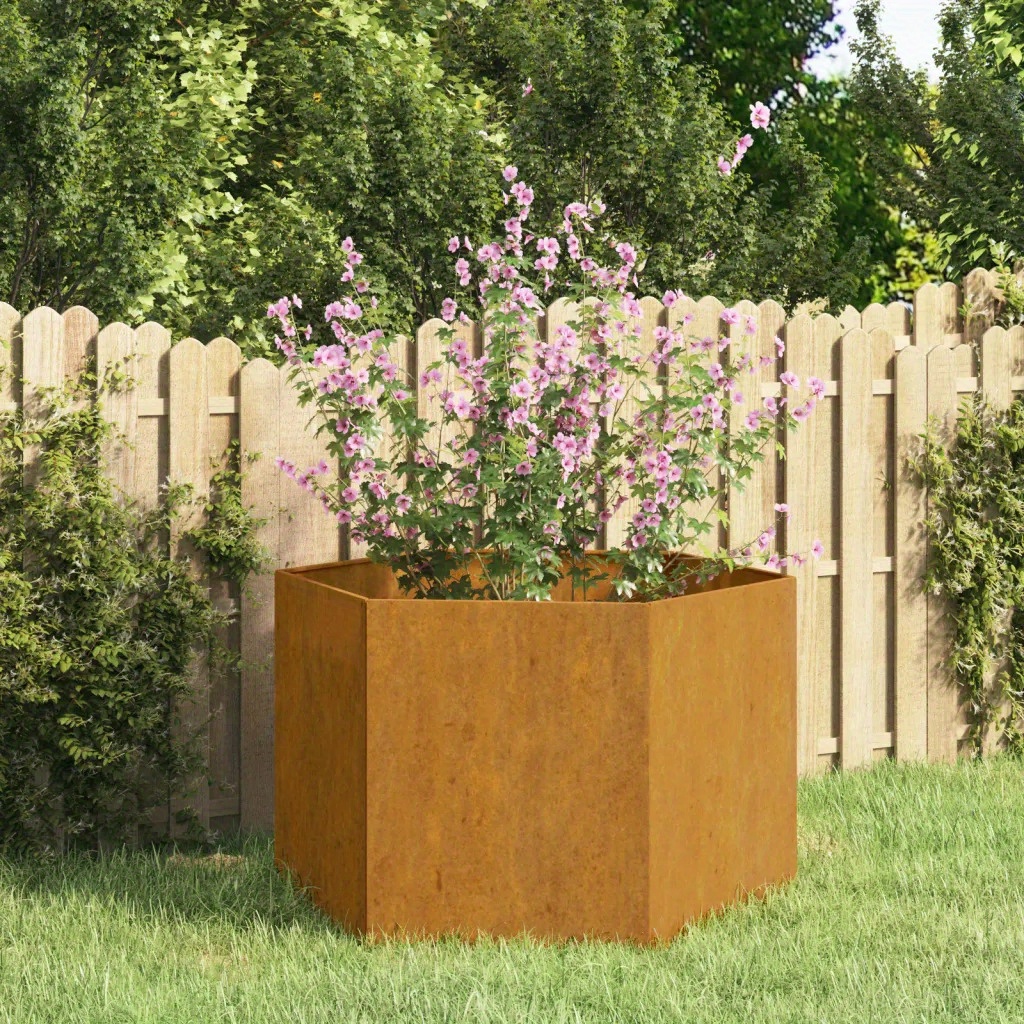 

Plant Pot Rusty 60x60x45 Cm Corten Steel