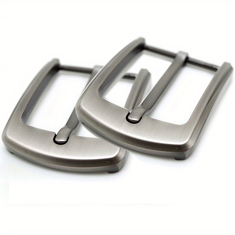 

2pcs 40mm Zinc Alloy Buckles - Pin Half For & Crafts, 37-39mm Belts