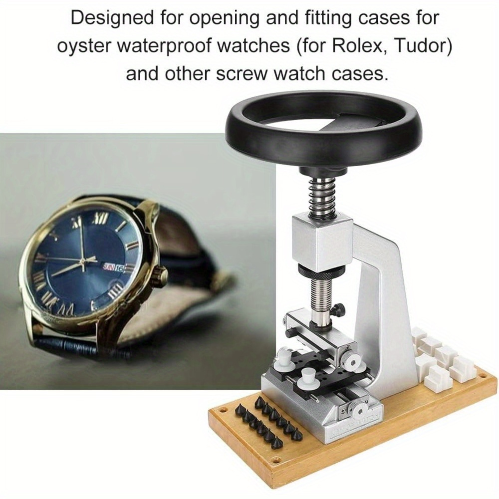 watch case opener 5700 bench screw in watch repair tool Temu