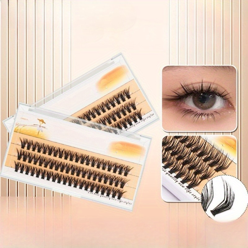 

40d Volume Lash Extensions, 13-15mm L Eyelashes, Self-adhesive Stage Makeup, Extra , Multiple Pairs Pack