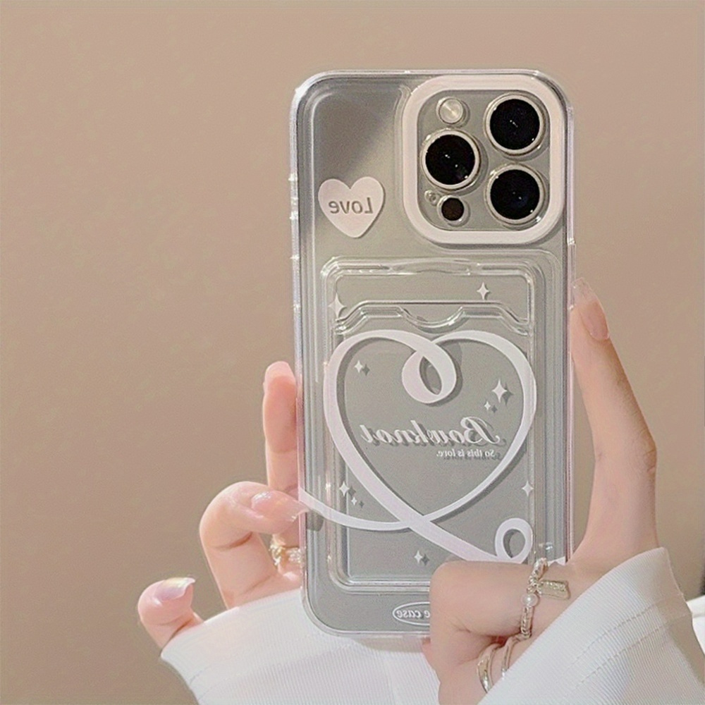 

A Transparent Phone Case For Apple, Offering Full Protection Against Drops, Featuring A Creative And Minimalist Style, Suitable For Iphone Models 7/8/x/xr/xs/11/12/13/14/15/16 Pro Max.