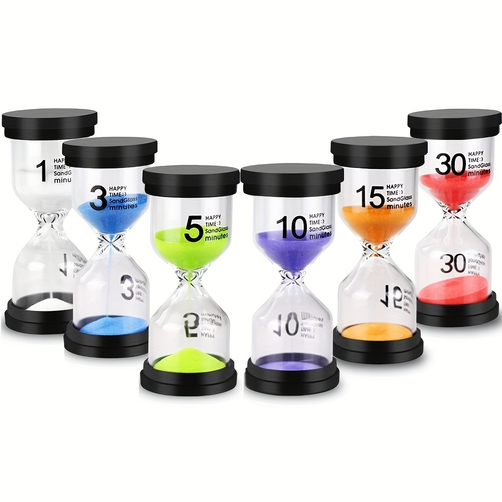 

1pc/6pcs Timer Timer Timer 1 /3 /5 /10 /15 /30 Timer Classroom