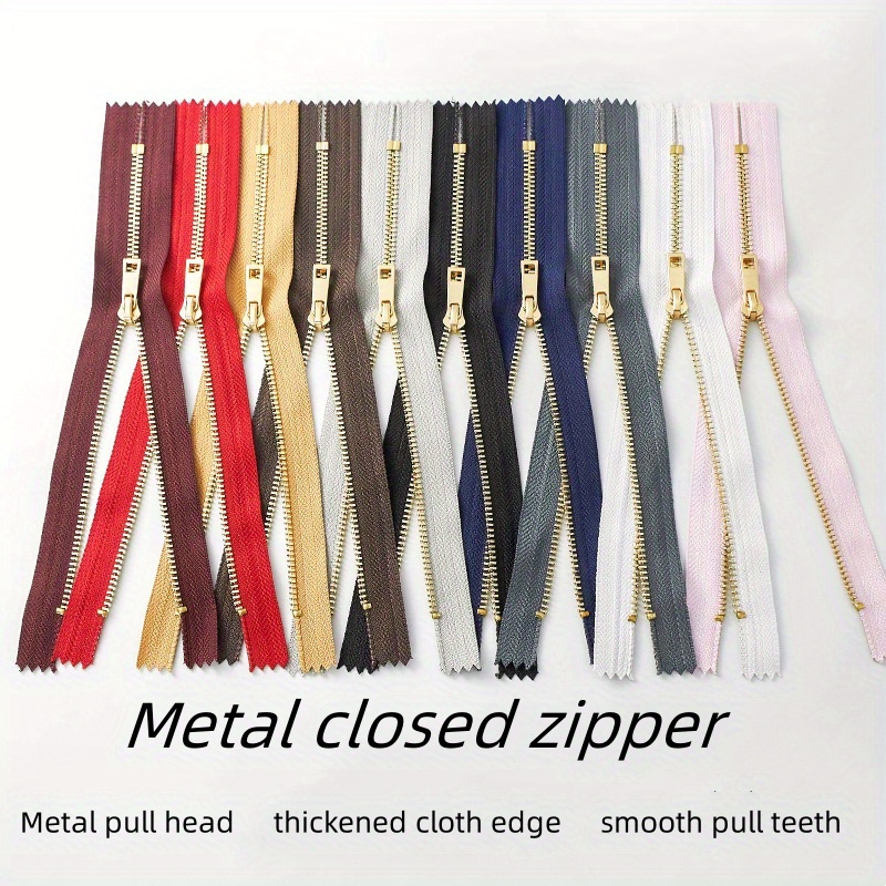 2 closed zipper ties 15 30cm titanium y shaped - Temu