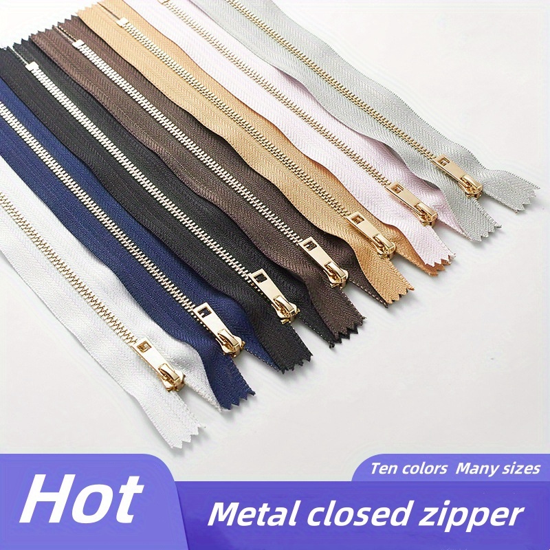 2 closed zipper ties 15 30cm titanium y shaped - Temu