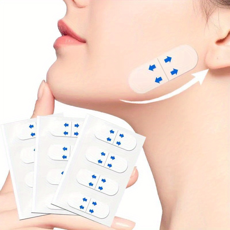 

120pcs Seamless Facial Patches For - Paba-free, Suitable For Types, Ideal For Double Chin & Face Care, Hypoallergenic Beauty Tools, Lightweight, Adult Skin Care