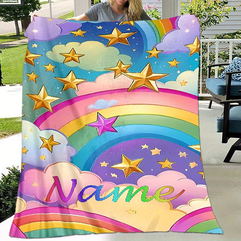 

Personalized Name Blanket - , For , For & , For Napping, & , , No-shedding, - 3d , Fleece