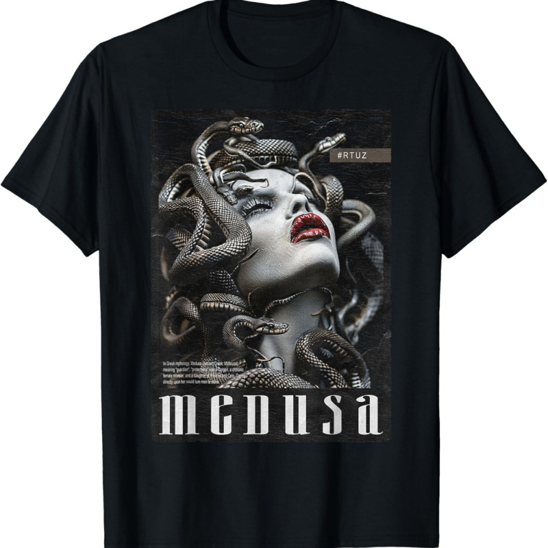 

Medusa Goddess Snake Greek Mythology Medusa T-shirt