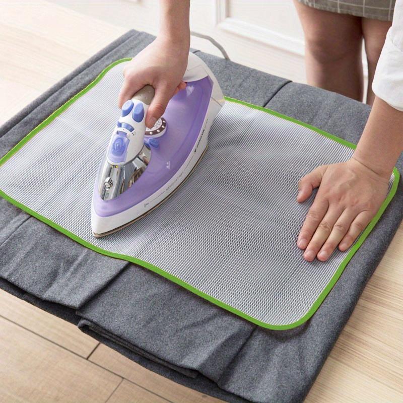 heat resistant ironing mat protective mesh pressing pad for safe ironing   non electric ironing accessory for clothing protection details 1