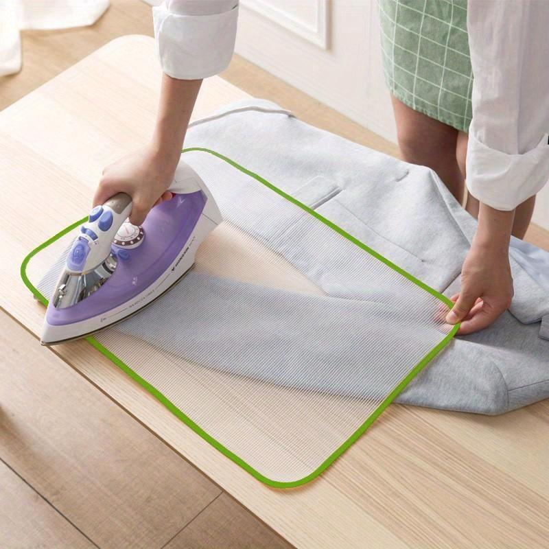 heat resistant ironing mat protective mesh pressing pad for safe ironing   non electric ironing accessory for clothing protection details 3