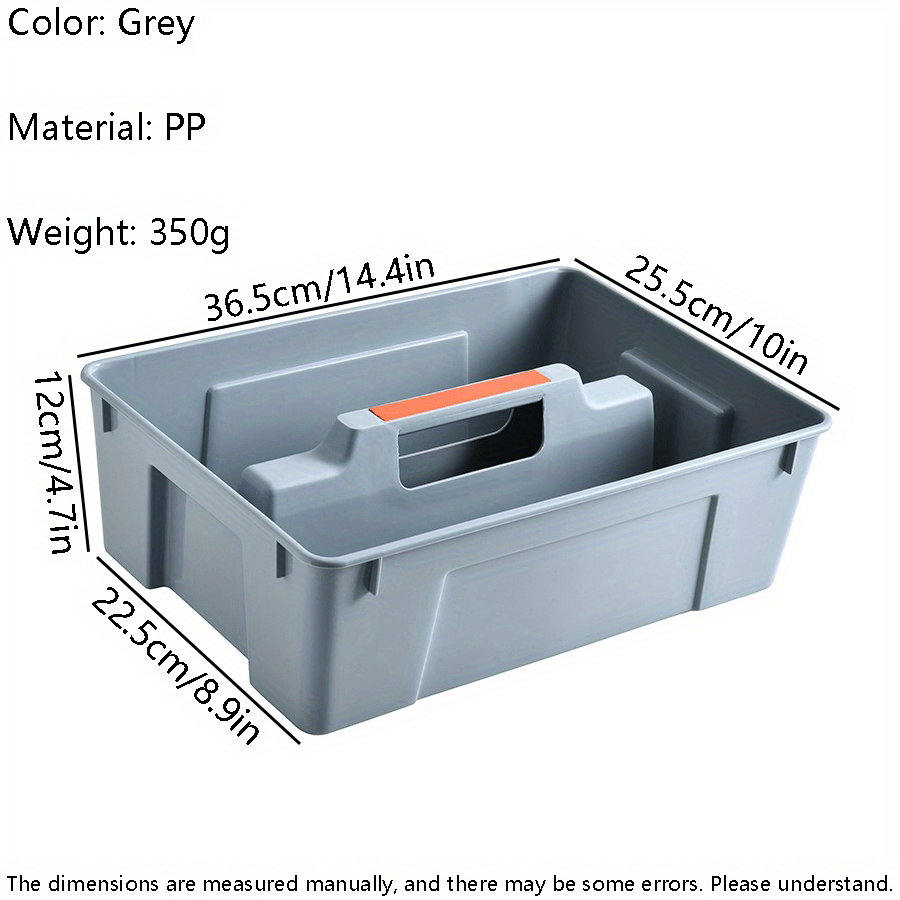 Cleaning Tools Portable Basket Storage Box Restaurant Portable Glass Cleaning Storage Box Wholesale Multifunctional Tool Plastic Cleaning Tool Box, Storage Bins For Home Organization