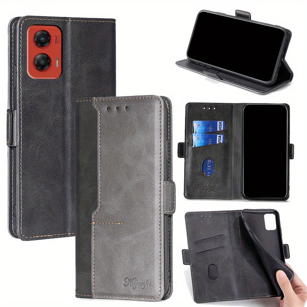 

Fashion Protective Durable With Card Slots Wallet Flip Cover For Moto 2023 2023 2024 4g 5g Play 2023 2024 2022 2023 2024 4g 5g