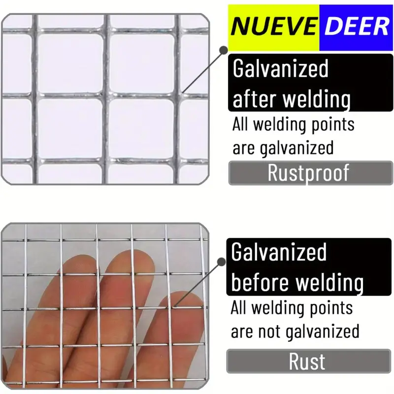 Chicken Wire Fence Mesh Roll 47. Raised Garden Bed Plant - Temu