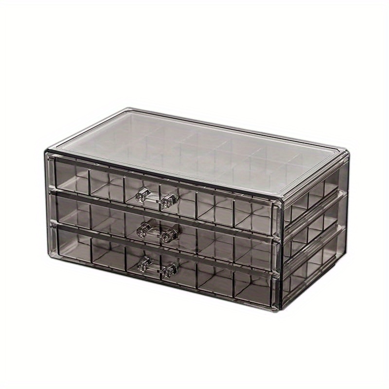 

Multipurpose Plastic Jewelry Organizer Box Drawers, No Needed - Container For , , Necklaces, Bracelets - Rectangle Jewelry Box , Jewelry Boxes