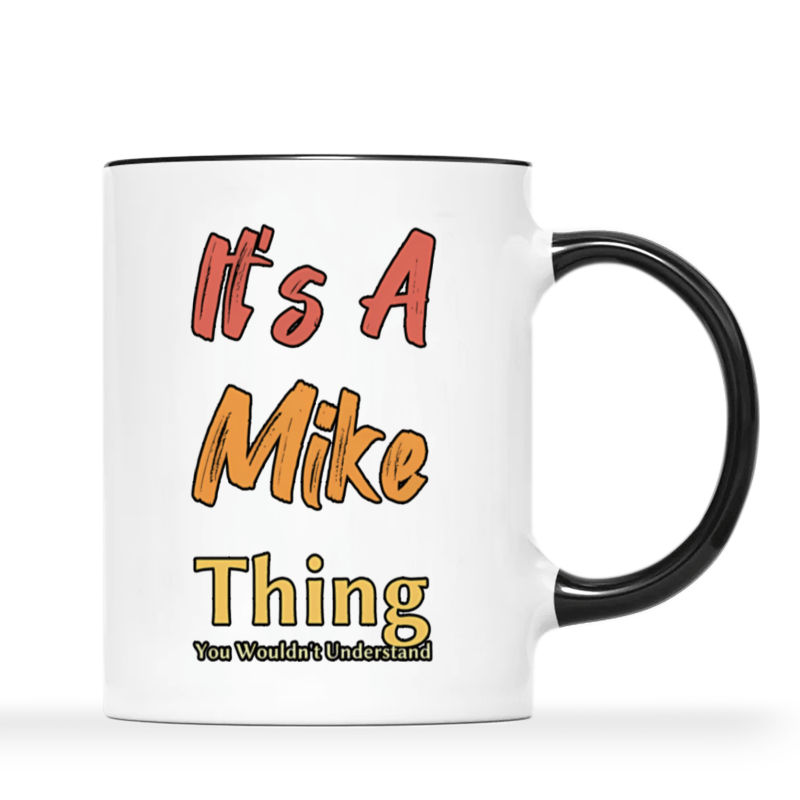 TEMU 1pc Funny " A Thing You Wouldn't " Novelty Mug - Double-sided Ceramic Coffee Cup With Sarcastic Humor, Dishwasher 11oz Gift For Fans, Birthday, Christmas & Office Gifts
