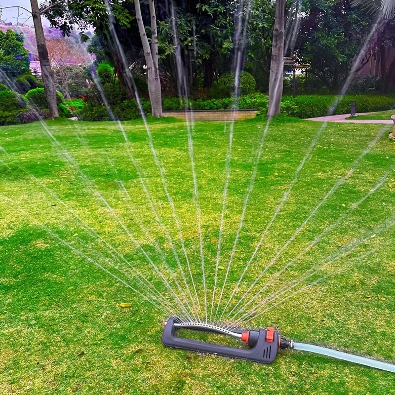 

180° Rotating Automatic Sprinkler System: Large Coverage, Multi-angle For Efficient Garden & Lawn Watering, Easy Installation