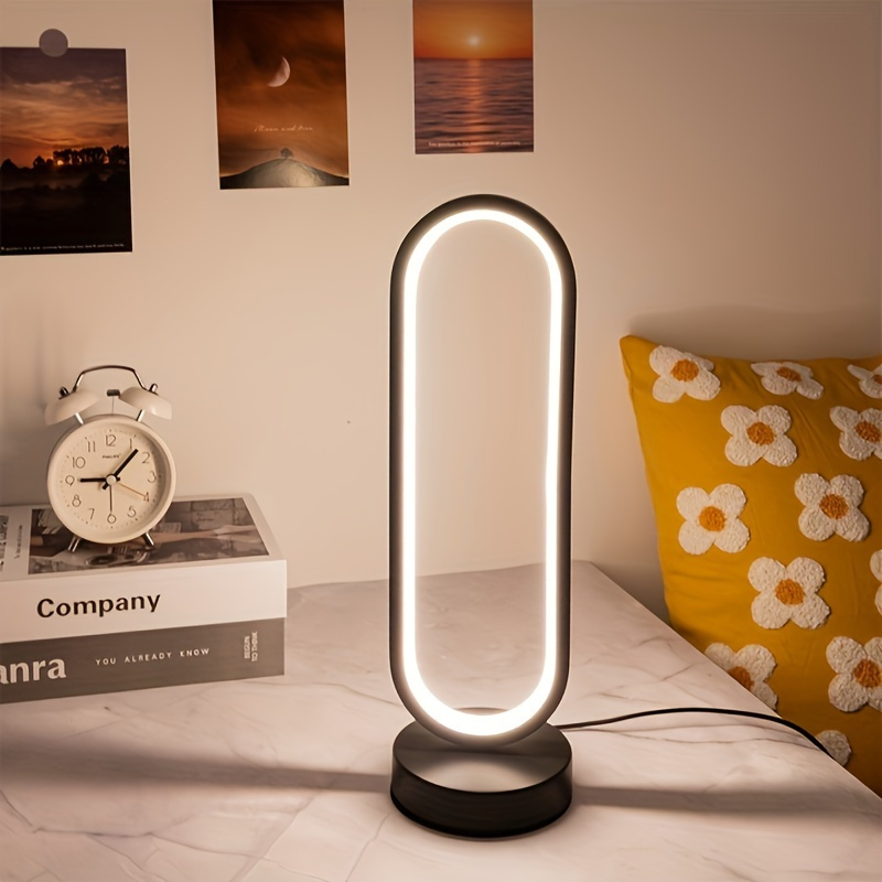 led desk lamp with usb dimming modern night saving usb powered for bedroom and living room 36v or voltage no battery included details 1