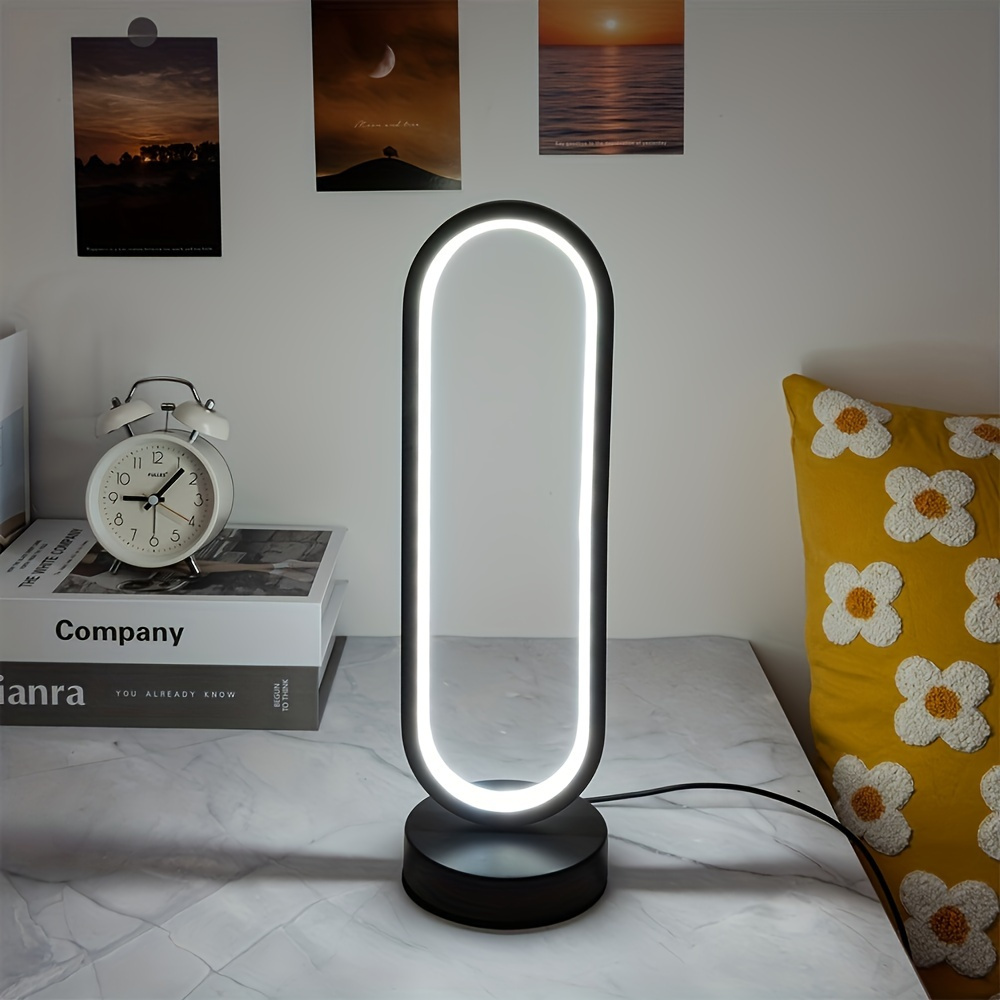 led desk lamp with usb dimming modern night saving usb powered for bedroom and living room 36v or voltage no battery included details 2