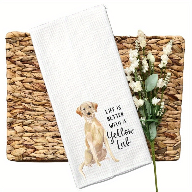 

Lab Dog Towel 18x26 - Towel, , " A Lab" For Dog Enthusiasts, For & Presents