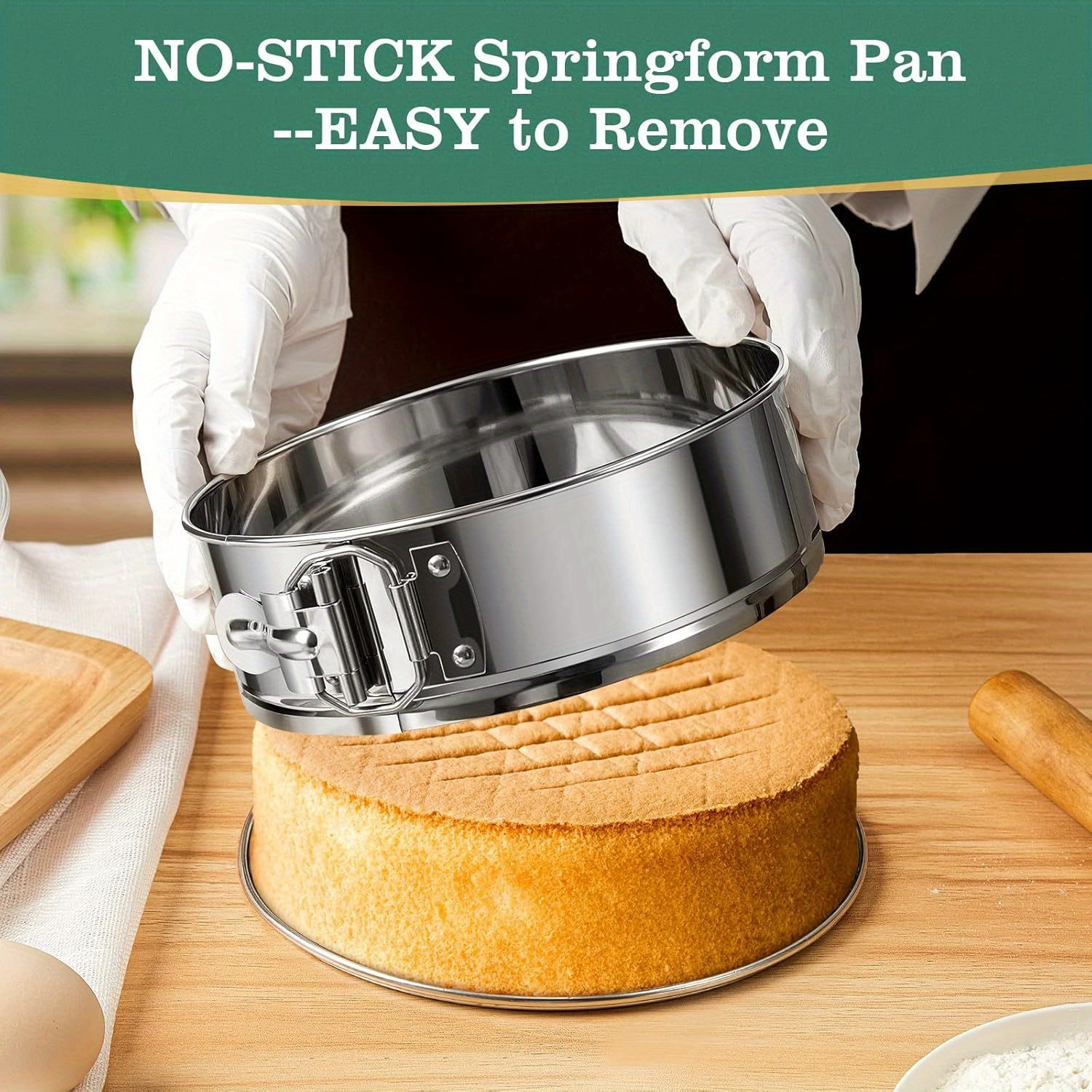 Cake Tin Springform Cheesecake Pan Springform Pan Inch Nonstick