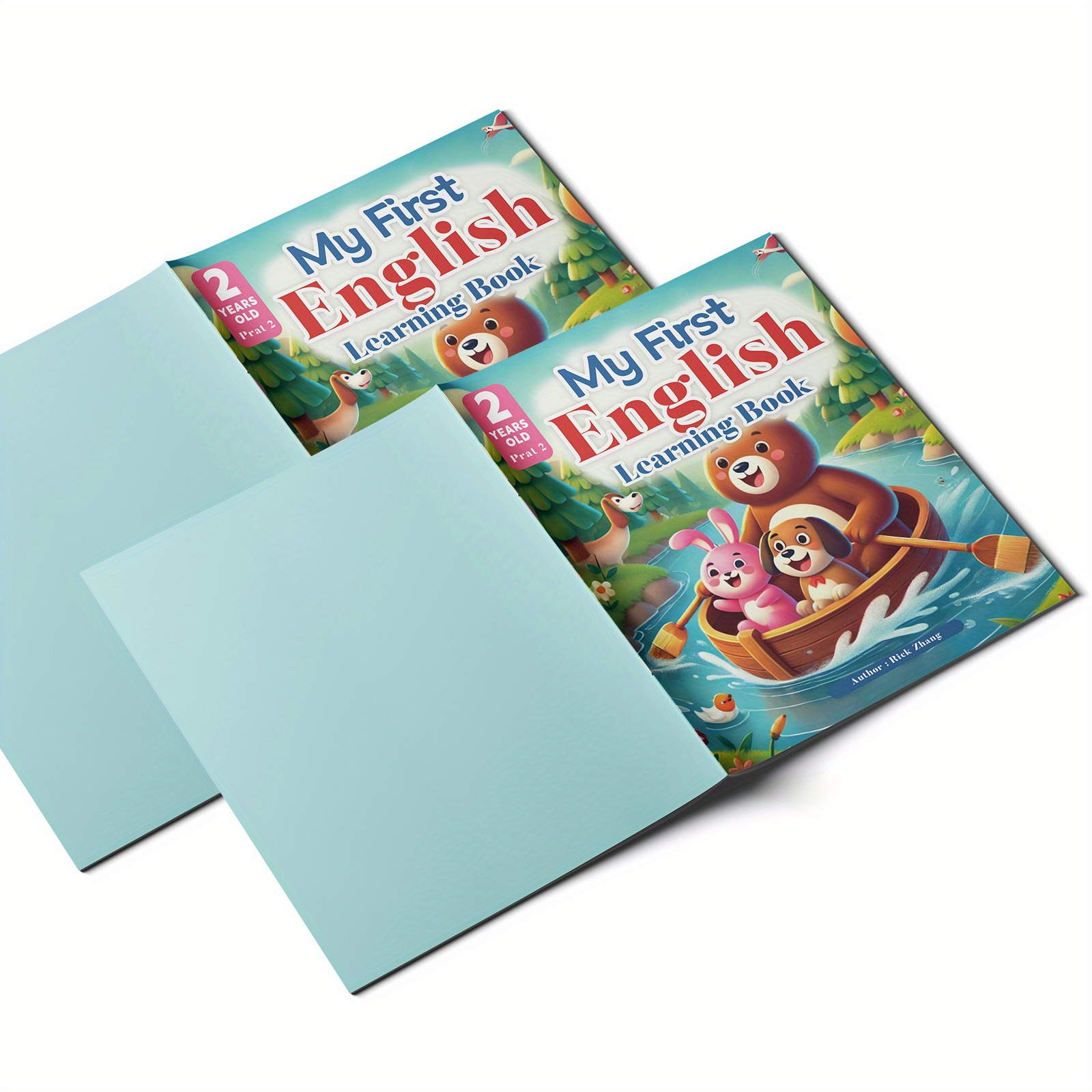 My First English Learning Book - Educational Chapter Book for Toddlers - Language Skills Development - Published by ZHIDIAN INTERNATIONAL (USA) LLC - English, Ideal for 2 Years Old - Publication Date 2024-05-01 - 1pc