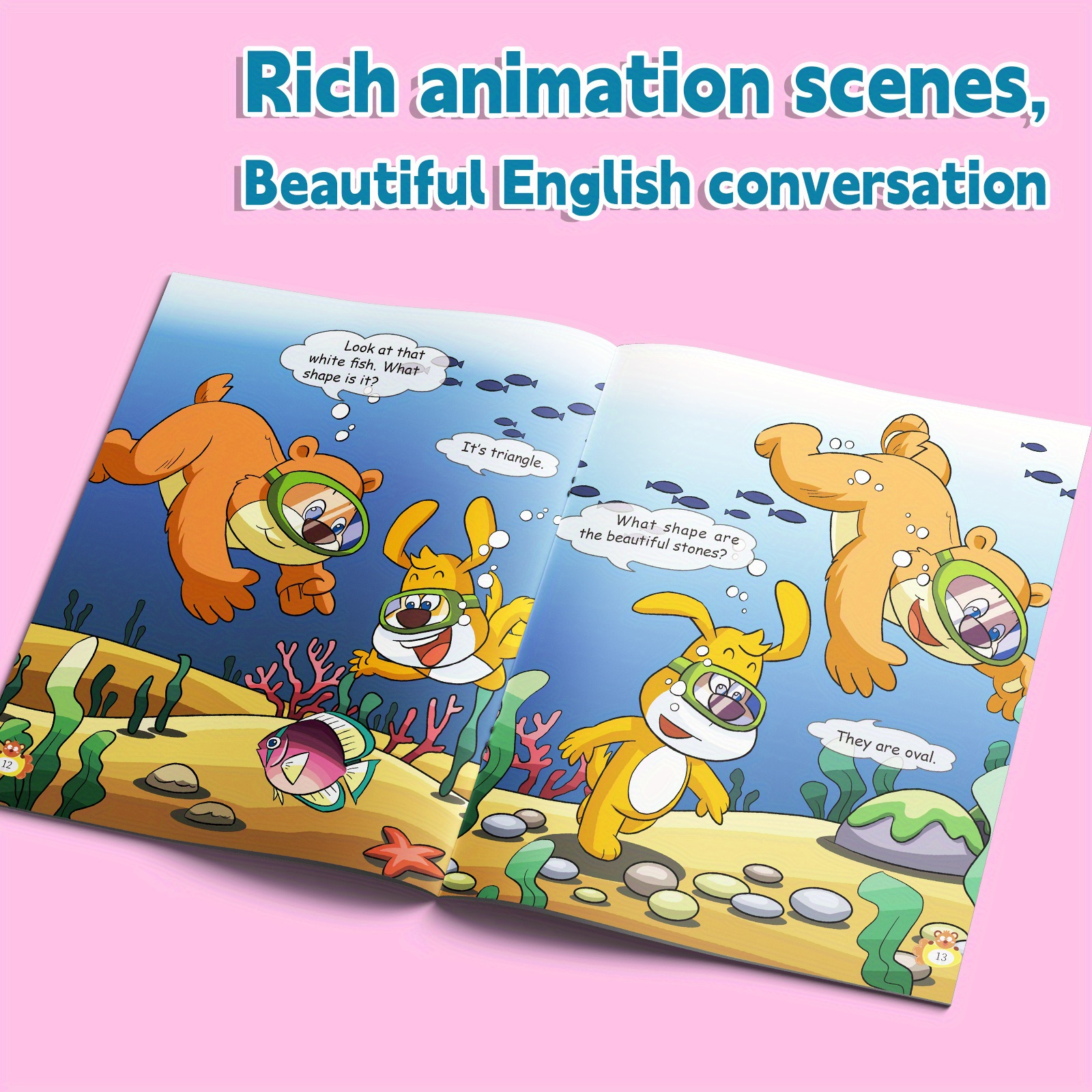 My First English Learning Book - Educational Chapter Book for Toddlers - Language Skills Development - Published by ZHIDIAN INTERNATIONAL (USA) LLC - English, Ideal for 2 Years Old - Publication Date 2024-05-01 - 1pc