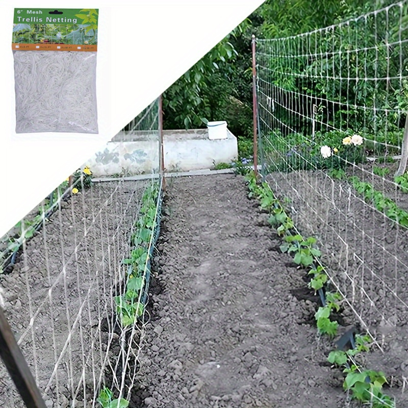 

-duty Polyester Netting | For Plants, & Vegetables | , Reusable | 4ft X 8ft And 5ft X 15ft | No Needed