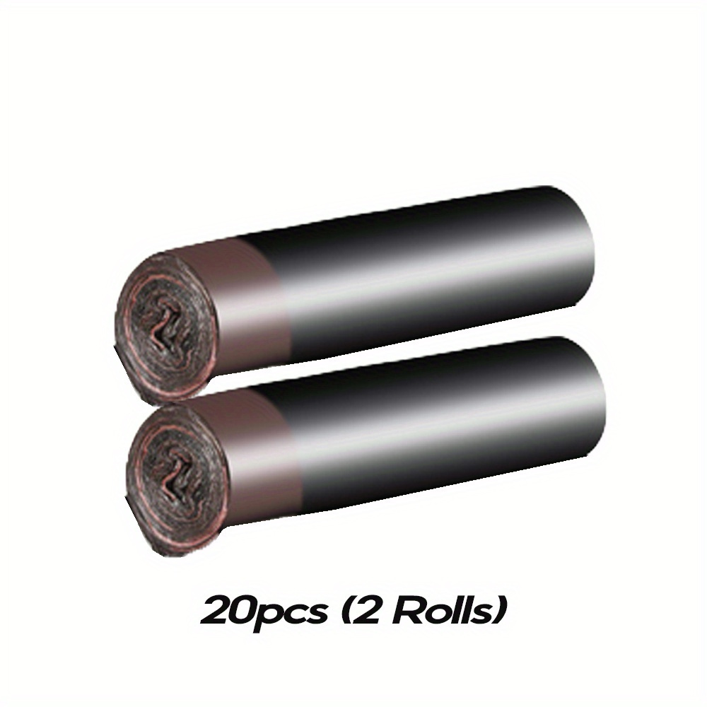 TEMU 2 Rolls Of Extra Large, Heavy Duty Black Trash Bags - Home, Hotel, And Supermarket Use - Ideal For Leaves And Garbage