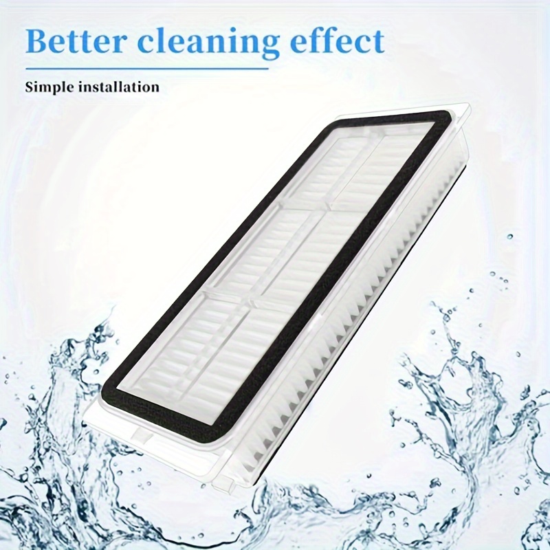 premium washable hepa filters 4 1pc compatible with xiaomi   x20  20 pro plus robot vacuums high   dust and   removal details 1