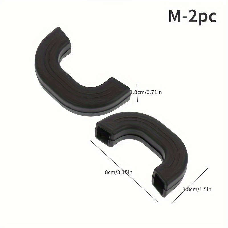 2pcs Pack Heat-resistantabs Hot Handle Covers Suitable For Wok, Frying Pan, Stove Top//cinduction Stoves - , & Grip, Fits Most Cooktops (affordable)