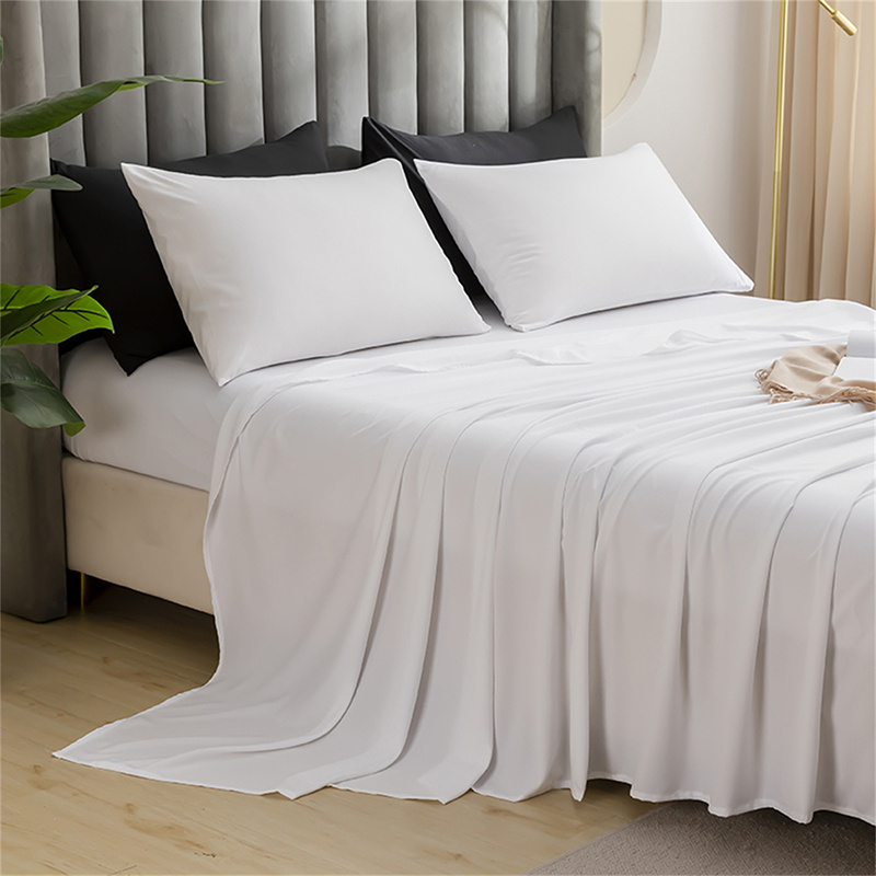 

Microfiber Flat Sheet 90g - Soft Sanded Fabric, Hypoallergenic, Breathable, Active Printing, Wrinkle-free, Fade & Shrink Resistant, Easy Care Single Bed Sheet