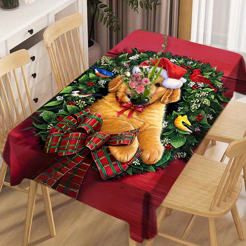 

Christmas Tablecloth: , , And - For And Use