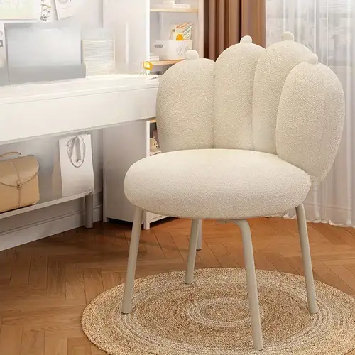 dressing table chair design Luxury Modern European Style Glossy Carving Dressing Table Gold